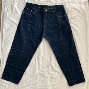 Vibes Gold Label Patchwork Baggy Jeans 40x30